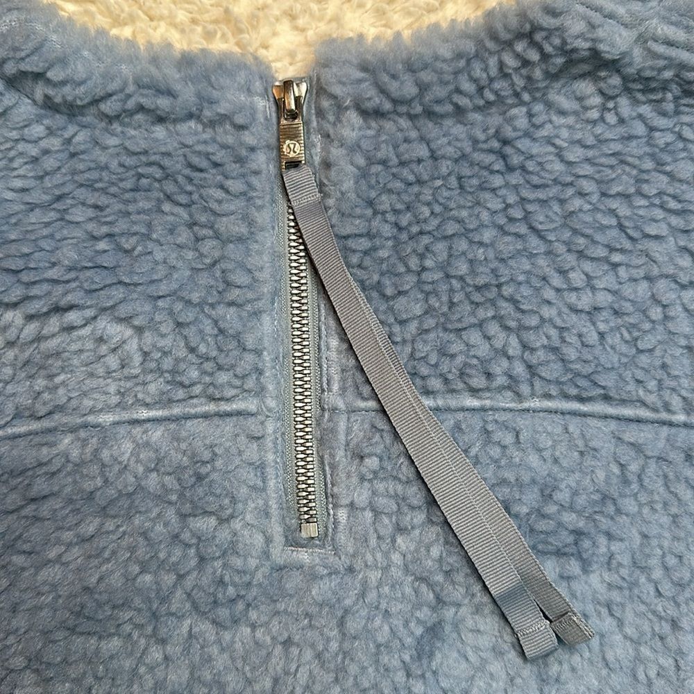 Lululemon Wool Whenever Crew in Chambray Size 12 - Picture 8 of 9
